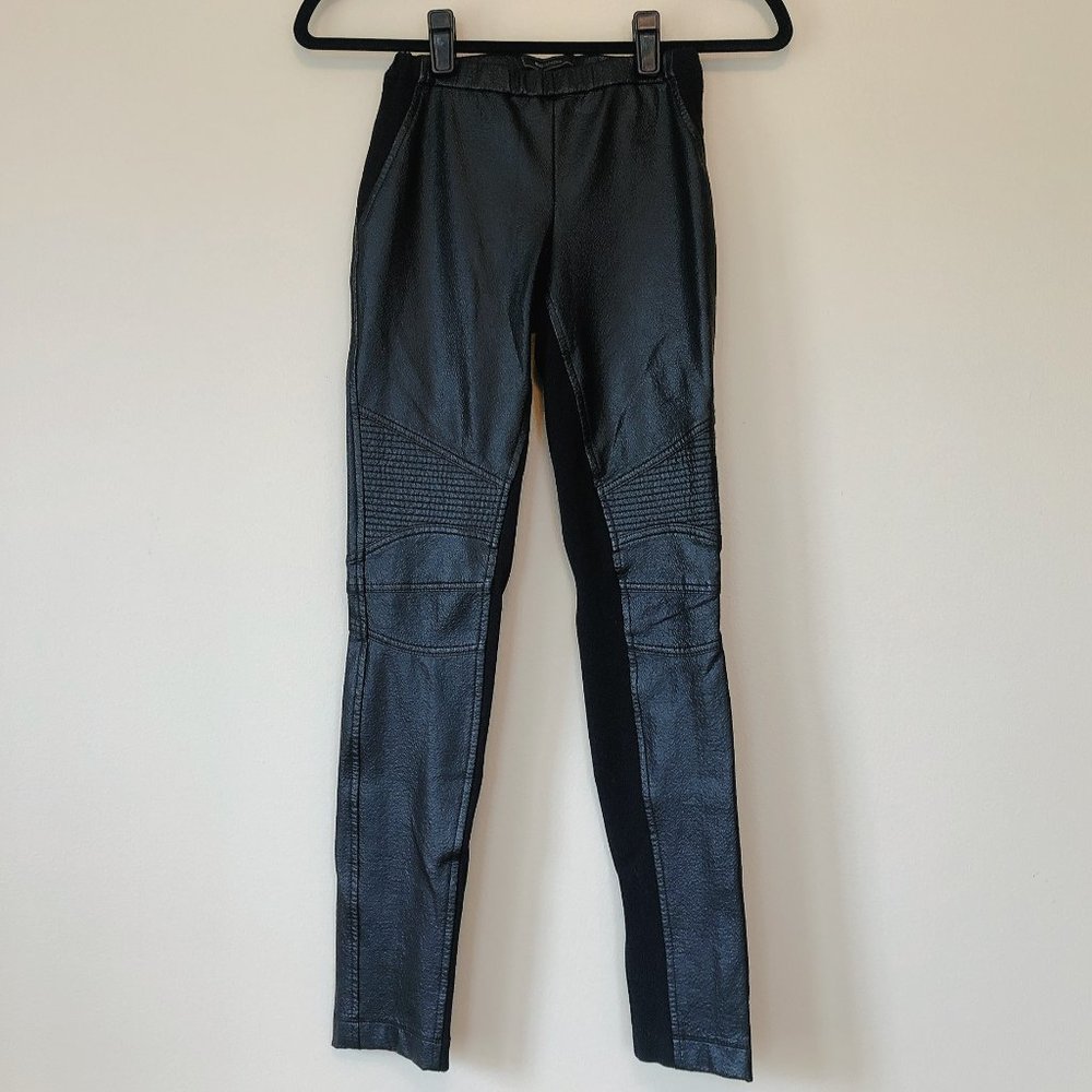 BCBGMaxAzria Maddock Moto Leggings